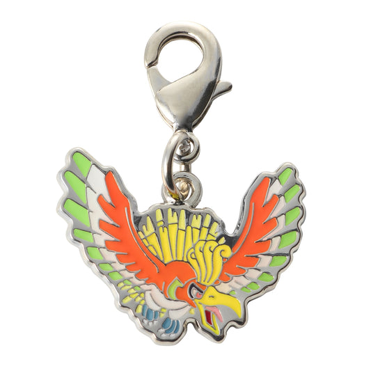 Pokémon Ho-Oh National Pokédex Metal Charm