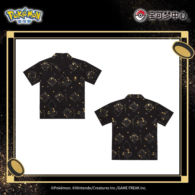 China｜Pokémon Black & Gold Shirt