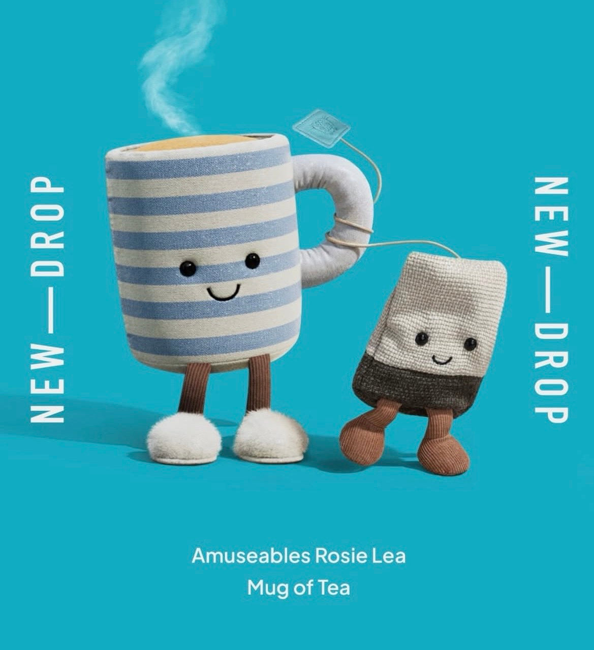 星期日優惠 7月中到貨-Jellycat Rosie lea mug of tea