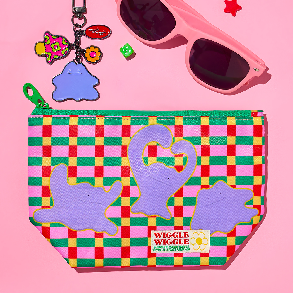 Korea Exclusive｜Pokémon x Wiggle Wiggle Pattern Pouch