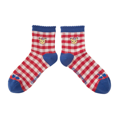 Pokémon Pikachu Diner Middle Socks (23–25cm)