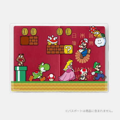 超級瑪利歐Mario 護照套