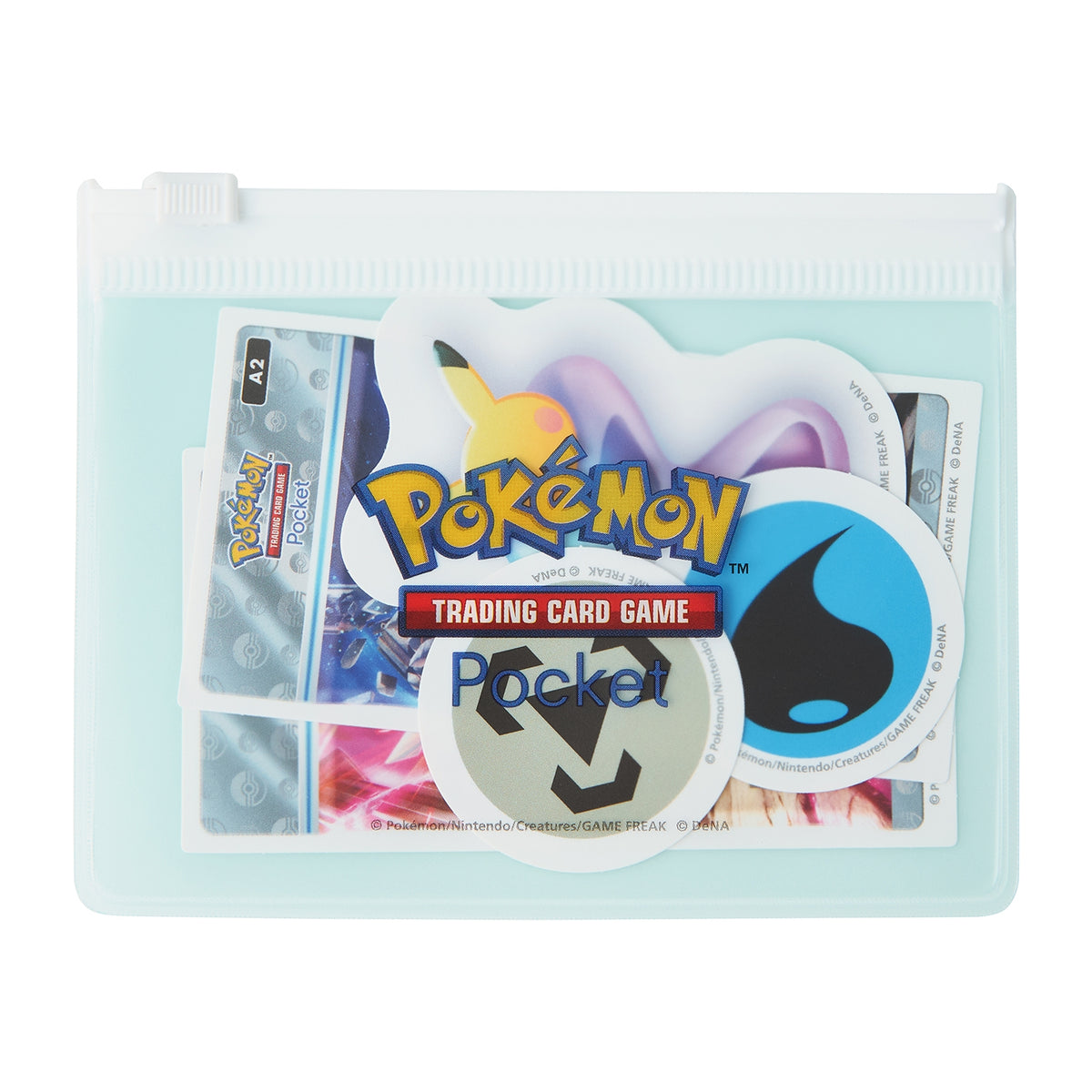 Pokémon Trading Card Game Pocket Dialga & Palkia Sticker Pouch