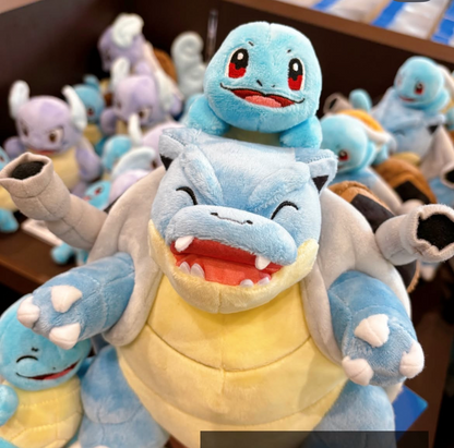 PokePark Kanto Limited｜Summer Squirtle & Blastoise Plush