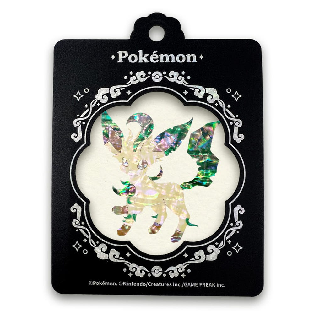 Korea Exclusive｜Pokémon Leafeon Mother Pearl Sticker