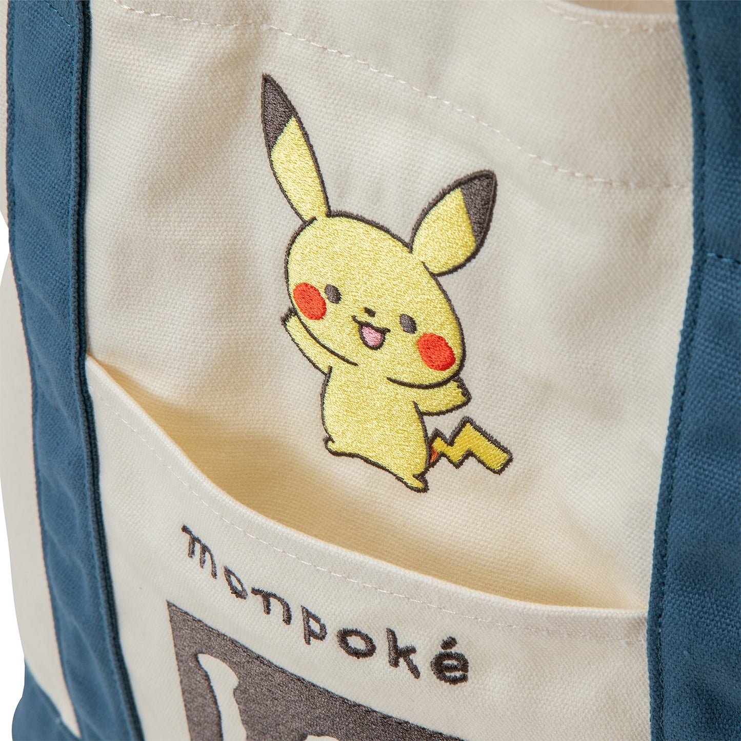 Pokémon monpoké x Lee Cotton Tote Bag Navy
