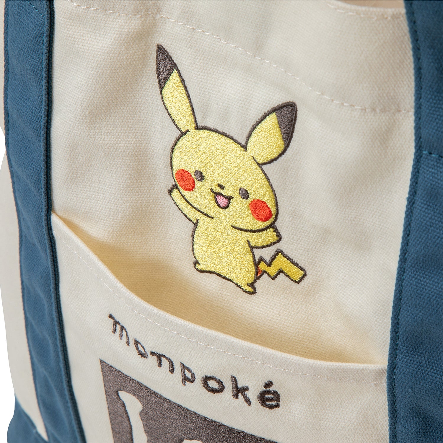 Pokémon monpoké x Lee Cotton Tote Bag Navy