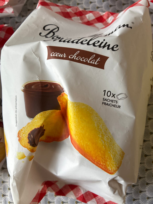 4月中到貨 法國超市零食-Bonne Maman Madeleine chocolate