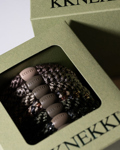 KKNEKKI Army Edition 8 Hair Ties