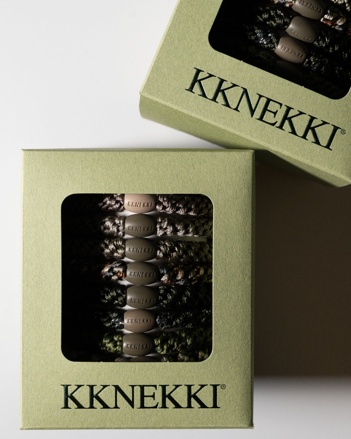 KKNEKKI Army Edition 8 Hair Ties