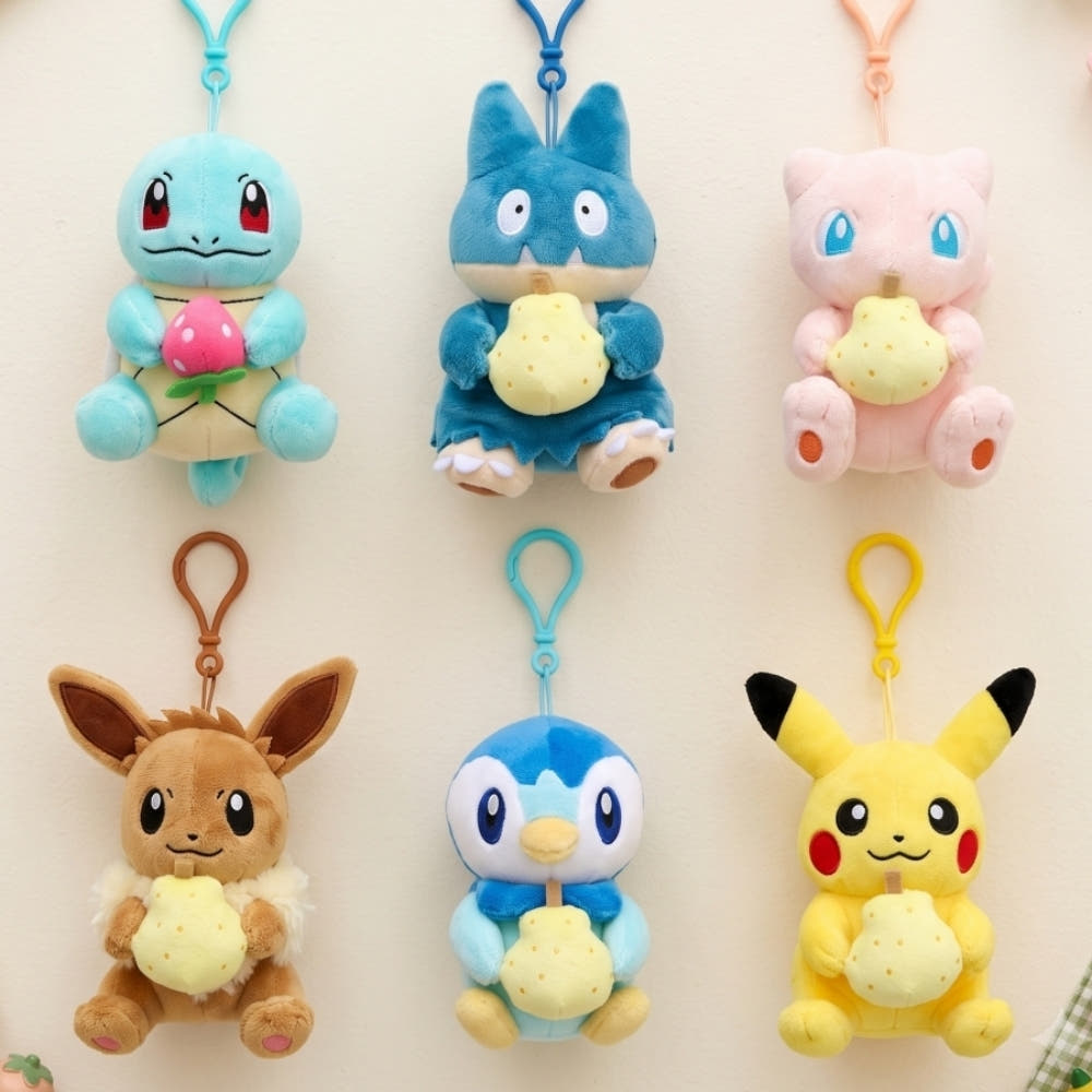 Korea｜ Pokémon Fruit Plush Keychain – Mew