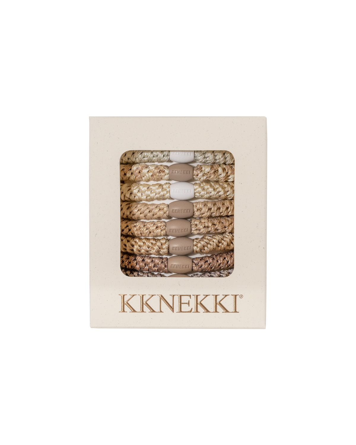 KKNEKKI Nude Edition 8 Hair Ties
