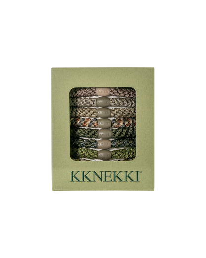 KKNEKKI Army Edition 8 Hair Ties