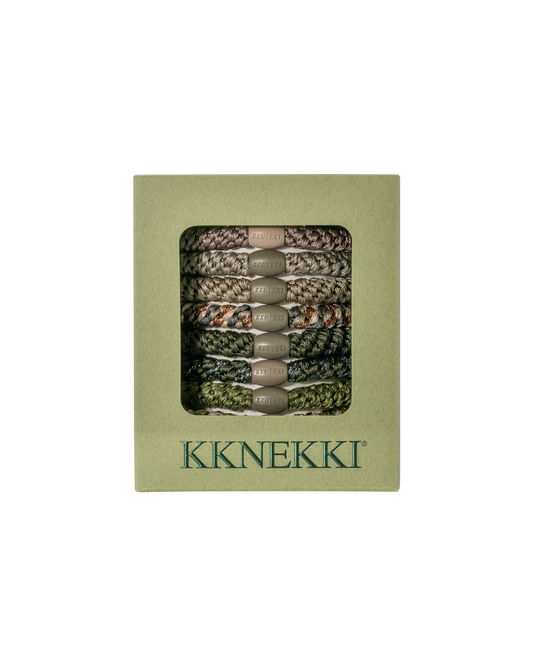 KKNEKKI Army Edition 8 Hair Ties