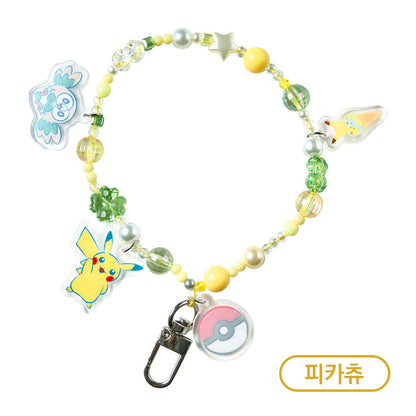 Korea Exclusive｜Pokémon Summer Has Come Bead Strap Keychain