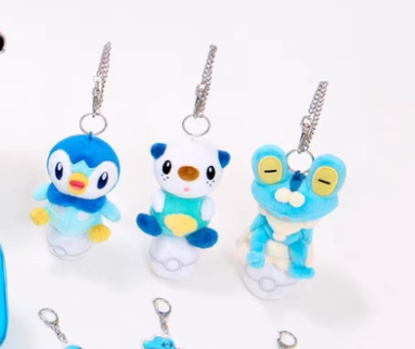 Pokepark Kanto Limited｜ Pokémon Froakie Plush Keychain