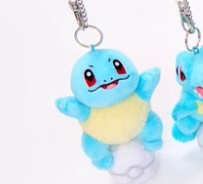 Pokepark Kanto Limited｜ Pokémon Squirtle Plush Keychain