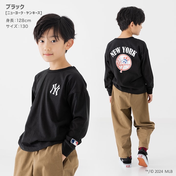 MLB 兒童秋冬長袖 Tee 80-160cm