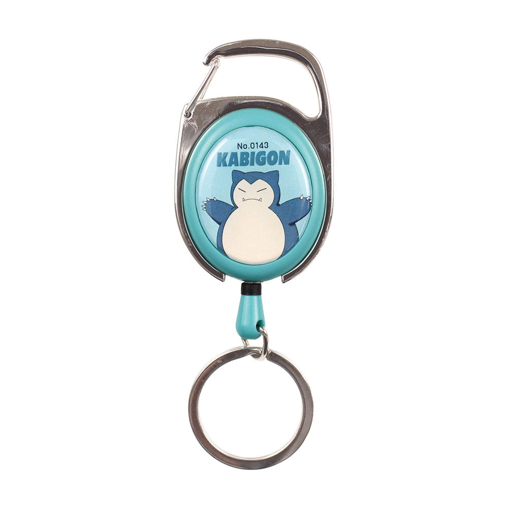 Pokémon SMASH COLOR! Snorlax Reel Keychain
