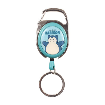 Pokémon SMASH COLOR! Snorlax Reel Keychain