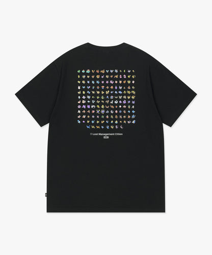 Pokémon Pixel Art 151 Tee Black