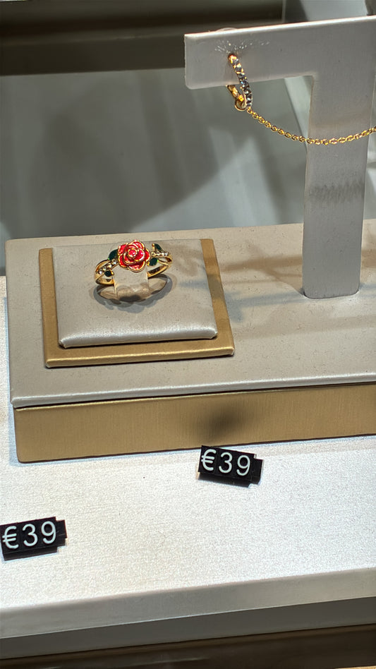 Disneyland Paris｜Beauty and the Beast Rose Ring