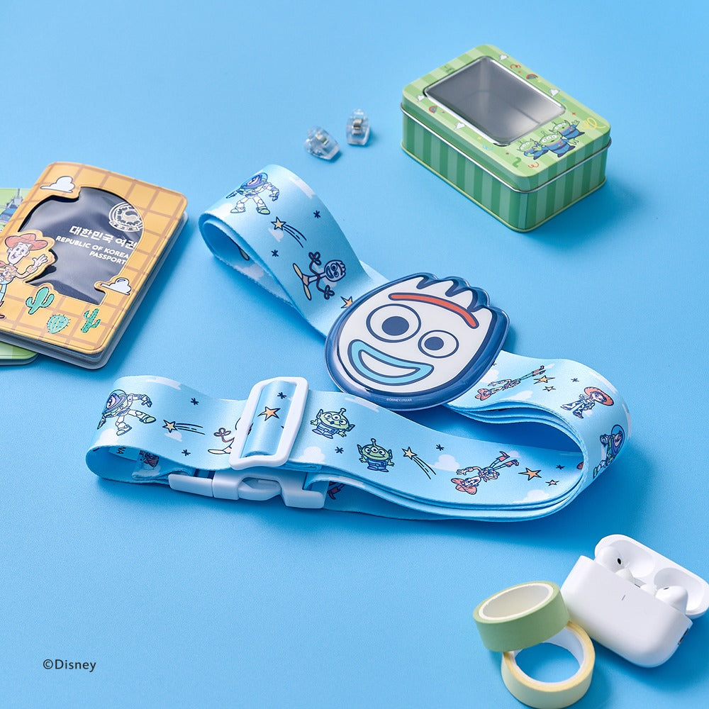 Korea｜ Toy Story Forky Luggage Belt with Charm