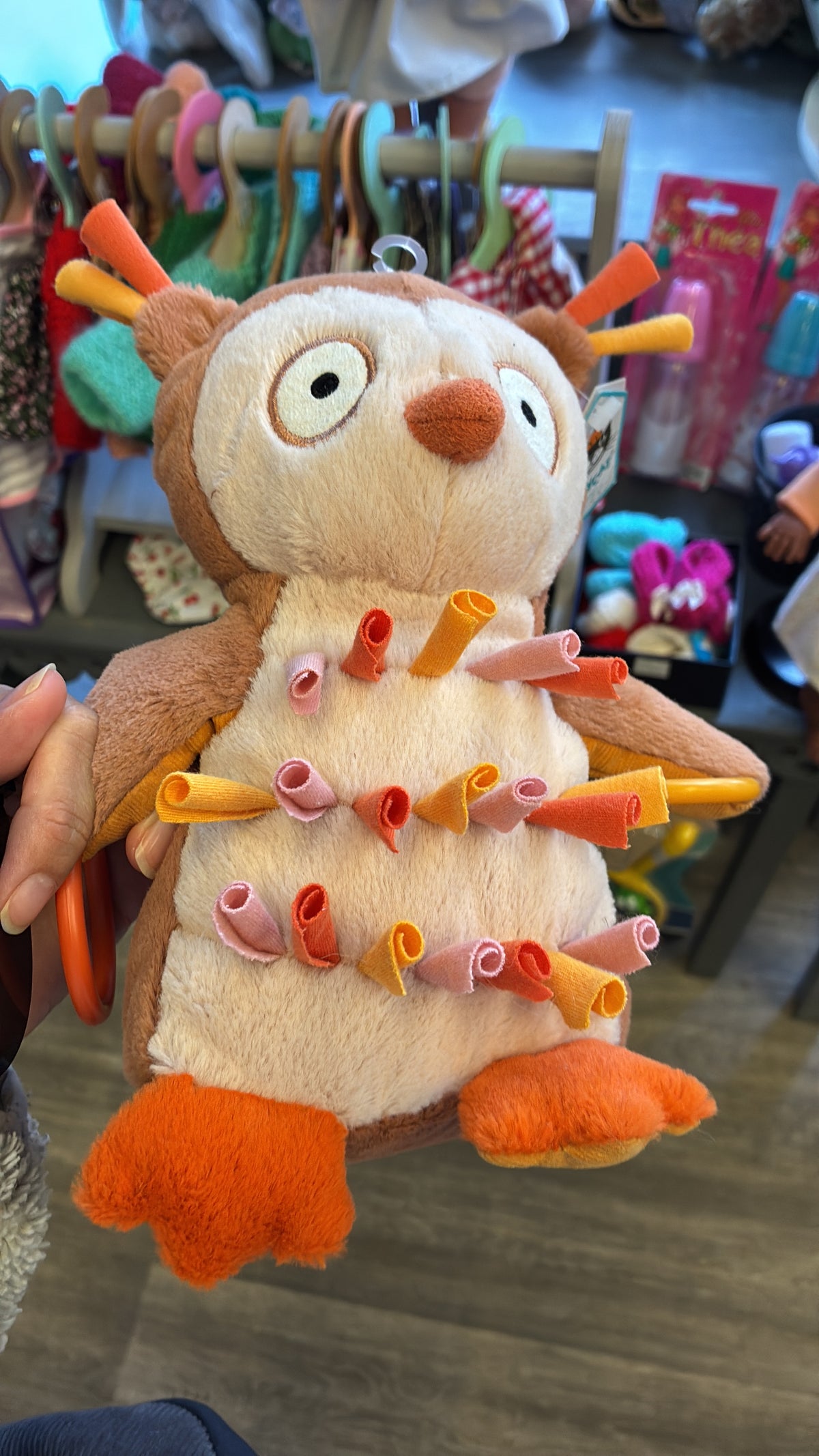 Jellycat  Happihoop Owl Activity Toy