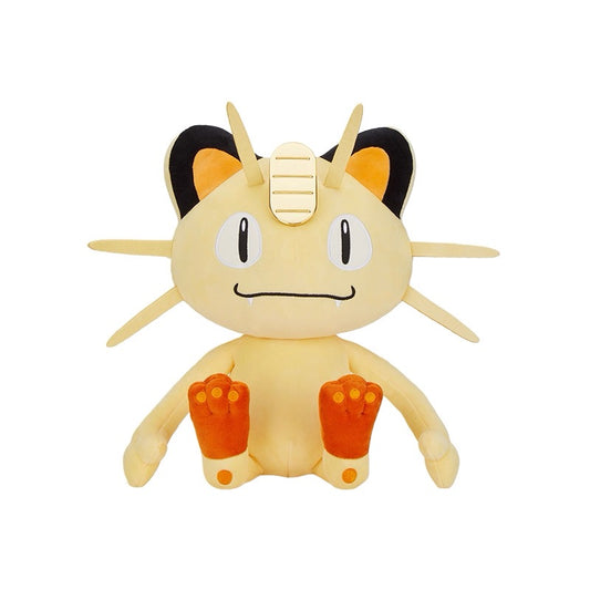 China｜Pokémon Gold Black Yellow Series Meowth Life-Size Plush