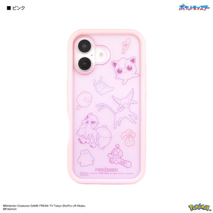 Pokémon iPhone 16 Plump Frame Case - Light Blue