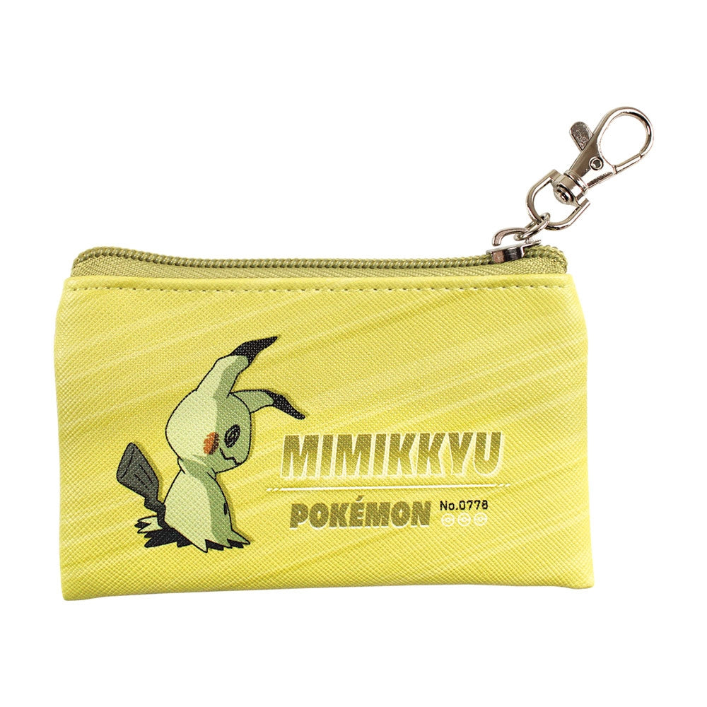 Pokémon Mimikyu SMASH COLOR! Flat Mini Pouch back view