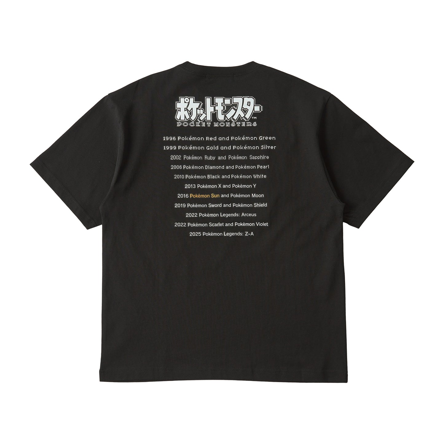Japan｜ Pokémon Sun Package T-Shirt in Pouch