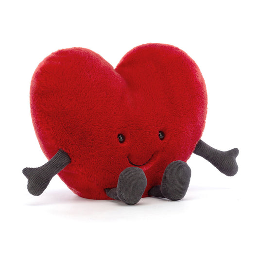 [現貨]Jellycat red heart with arms - bag | 紅色心心 - 有手 大