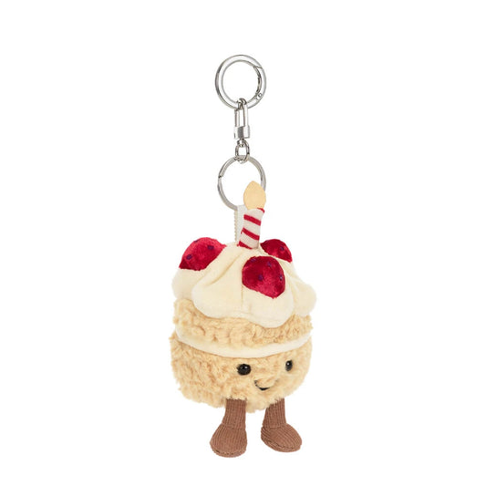 Amuseables Birthday Cake Bag Charm - Main View