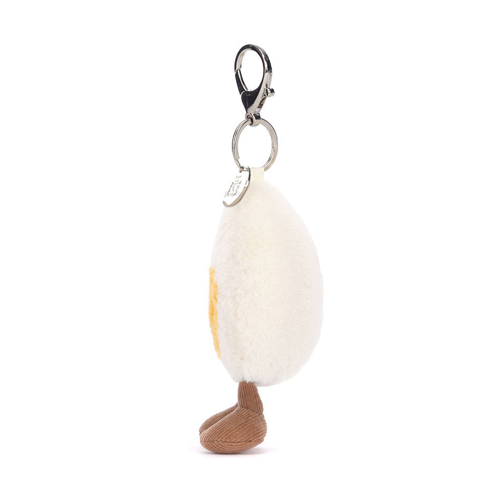 [預訂] Jellycat Amuseables Happy Boiled Egg Bag Charm |  水煮蛋鎖匙扣