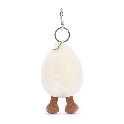[預訂] Jellycat Amuseables Happy Boiled Egg Bag Charm |  水煮蛋鎖匙扣
