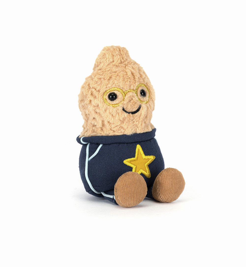 2026 3 月新品  Jellycat- Amuseables Peanut Star Student Outfit