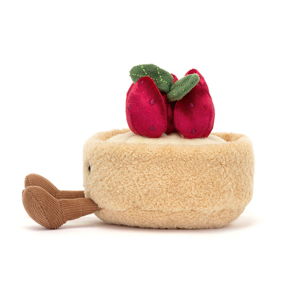 [現貨]Jellycat Tarte Aux Fraises  | 草莓撻