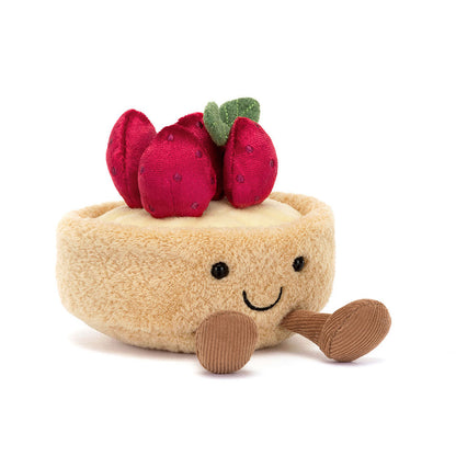 [現貨]Jellycat Tarte Aux Fraises  | 草莓撻