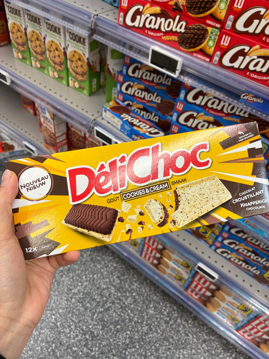 4月中到貨 法國超市零食-Deli choc cookies & cream