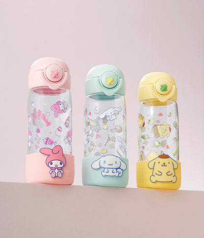 Korea Exclusive｜LocknLock x Sanrio Characters School Fit One-Touch Tritan Bottle Season 2 470ml Cinnamoroll