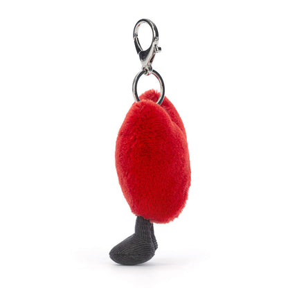 [預購]Amuseables Heart Bag Charm |  紅色心心鎖匙扣