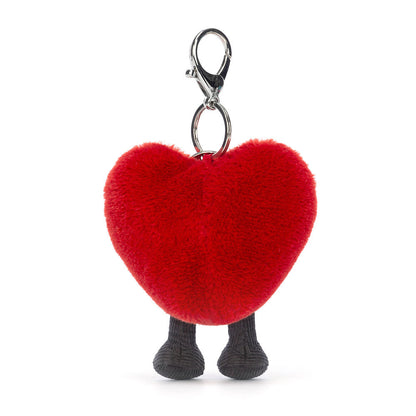 [預購]Amuseables Heart Bag Charm |  紅色心心鎖匙扣