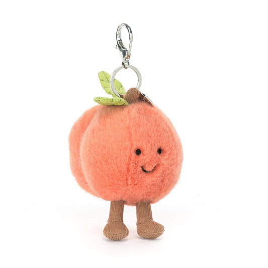 Jellycat  Amuseables Peach Bag Charm
