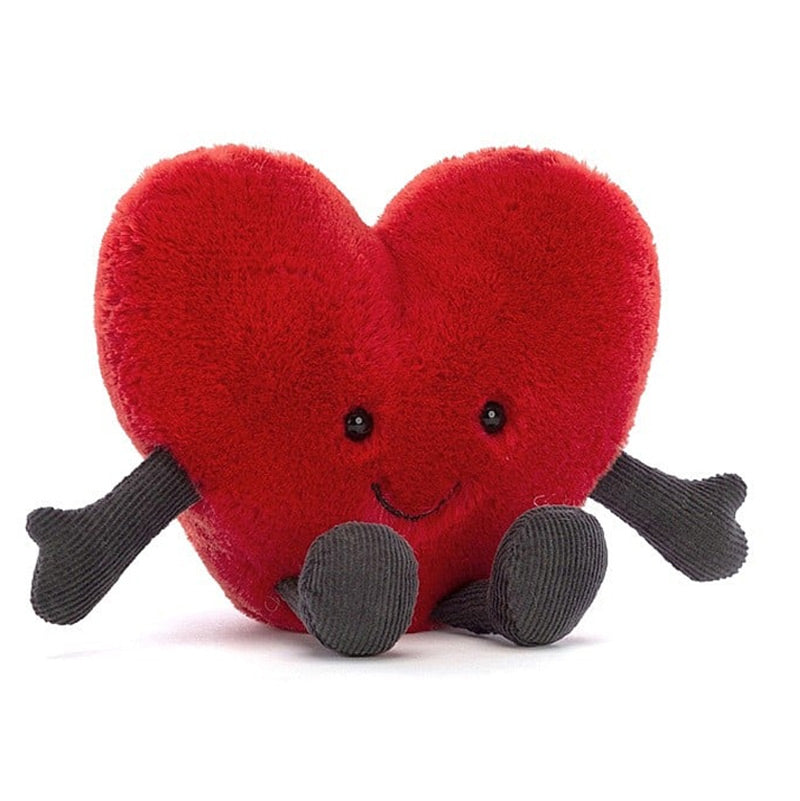Jellycat red heart with arms - small | 紅色心心 - 有手