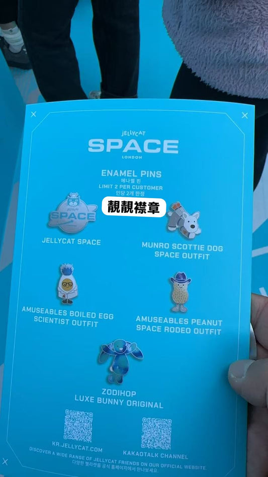 [ KoreaExclusive ] Jellycat peanut pin
