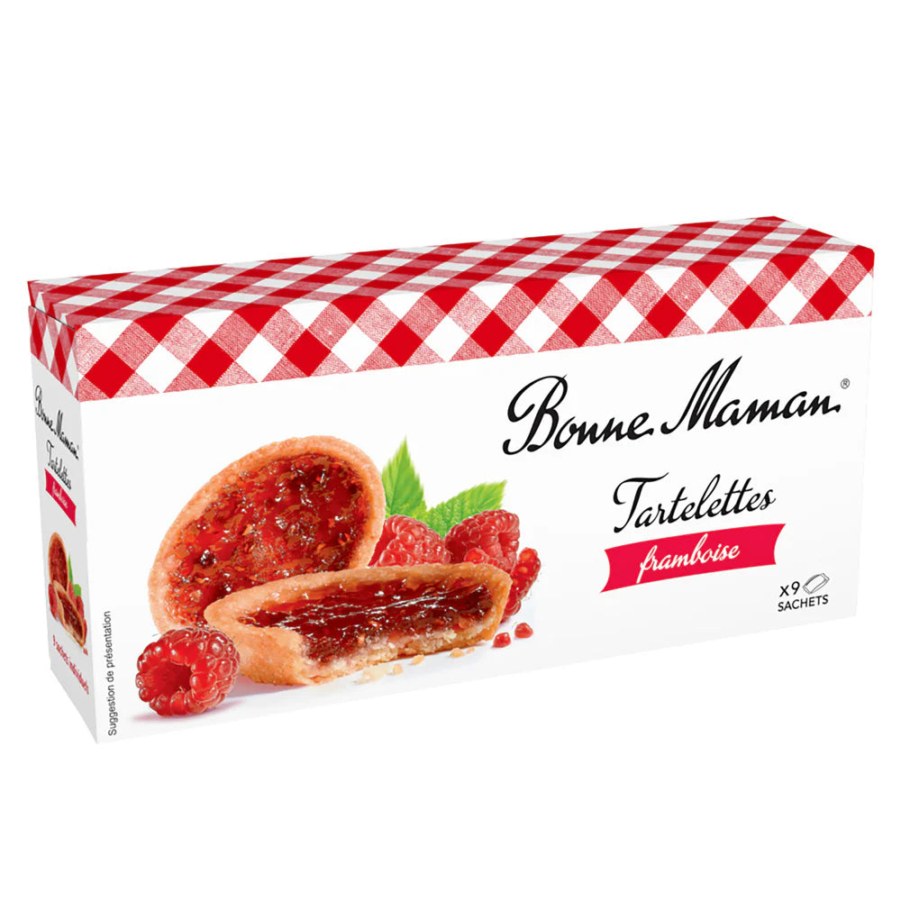 6月法國超市零食 Bonne mama framboise tart