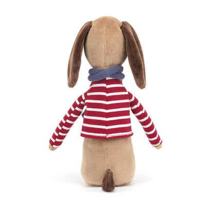 [預訂]Jellycat Beatnik Buddy Sausage Dog | 間條臘腸狗