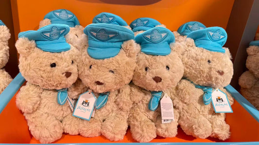 Harrods x Jellycat Bartholomew bear junior pilot outfit