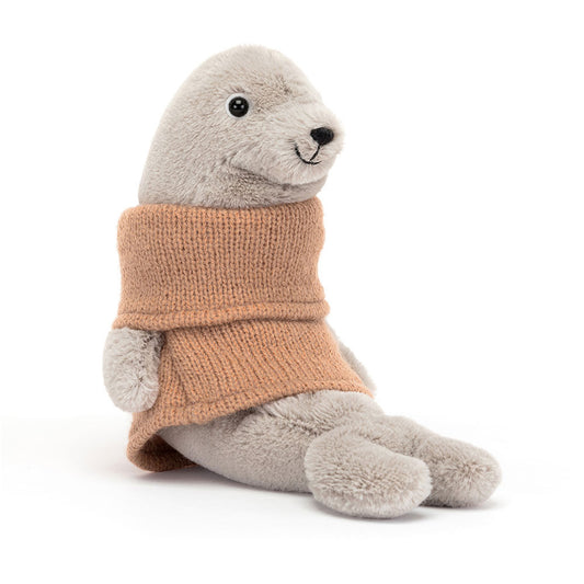 [寄賣門市現貨]Jellycat Cozy Crew Seal